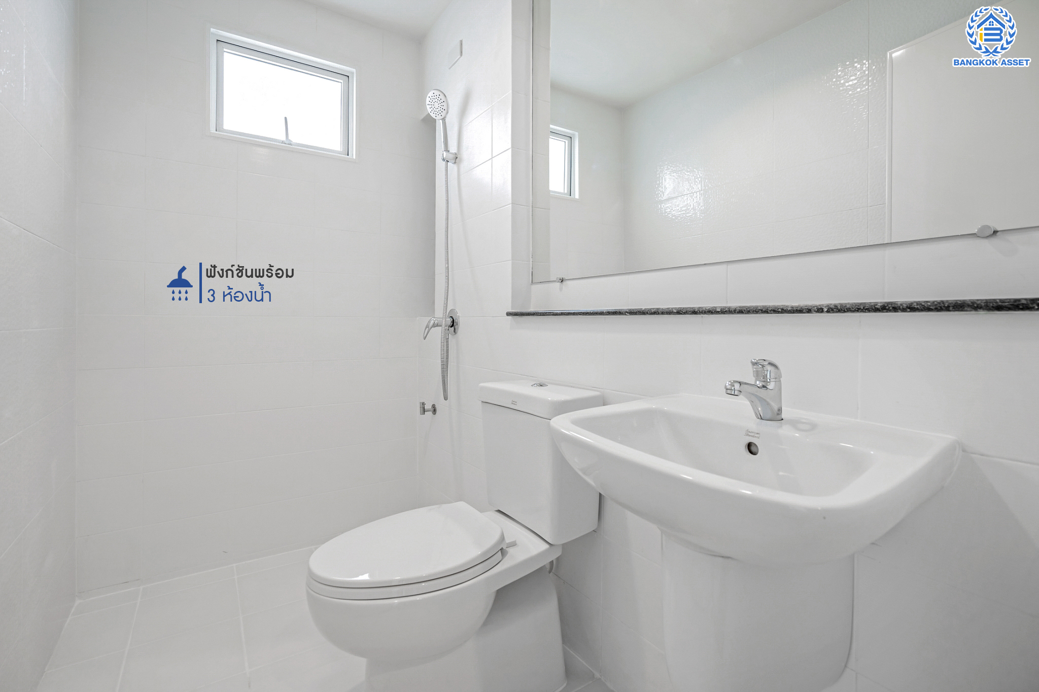 ทาวน์เฮ้าส์มือสองนนทบุรี ม.ไพร์มเพลส เดอะกรีนเนอรี่บางใหญ่ กาญจนาภิเษก ทาวน์โฮมหลังมุม เนื้อที่ 32 ตร.ว. ฟังก์ชัน 3 ห้องนอน 3 ห้องน้ำ จอดรถได้ 2 คัน ทำเลดีเดินทางสะดวก เชื่อมต่อถนนกาญจนาภิเษก ใกล้เซ็นทรัลเวสต์เกต และรถไฟฟ้าสายสีม่วง "สถานีคลองบางไผ่"